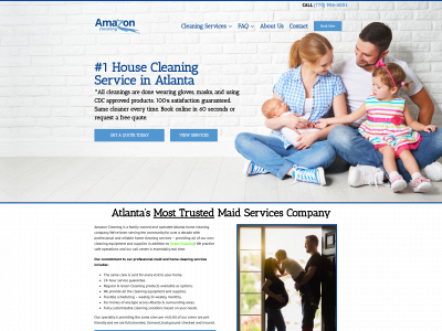 amazoncleaning.net snapshot