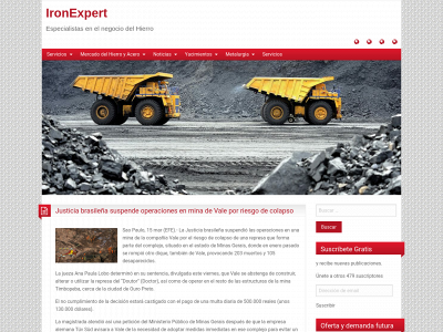 ironexpert.cl snapshot