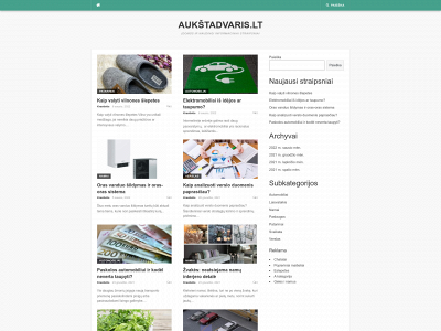 aukstadvaris.lt snapshot