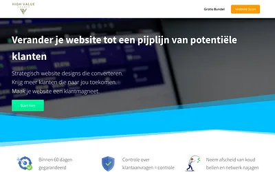 highvalueagency.nl snapshot