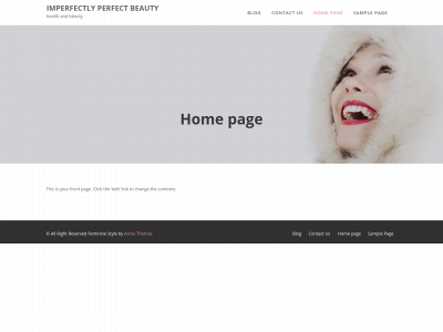 imperfectlyperfectbeauty.com snapshot