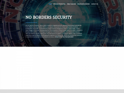 noborderssecurity.com snapshot