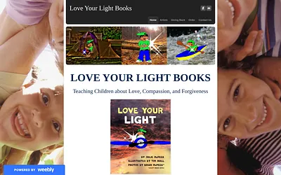 loveyourlightbooks.weebly.com snapshot