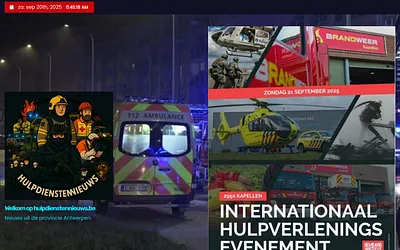 hulpdienstennieuws.be snapshot
