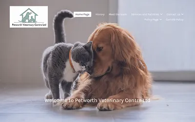 petworthvetcentre.uk snapshot
