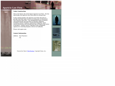 apariciolawfirm.com snapshot