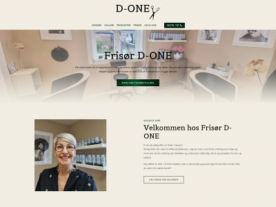 frisør-d-one.dk snapshot