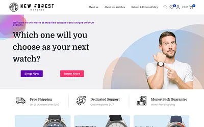 newforestwatches.co.uk snapshot