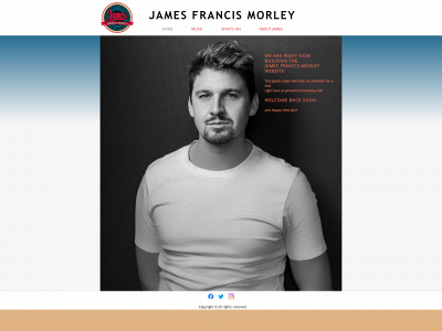 jamesfrancismorley.com snapshot