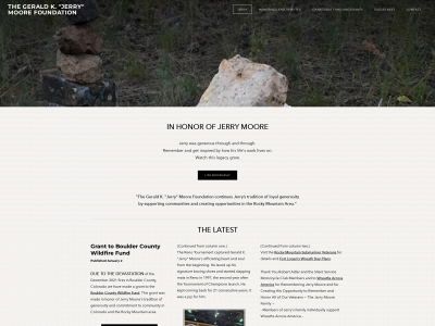 www.thegkmoorefoundation.org snapshot