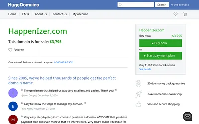 happenizer.com snapshot