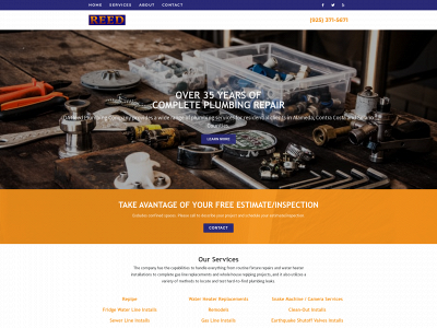 dareedplumbing.com snapshot