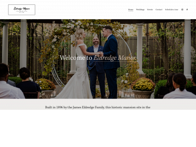 www.eldredgemanor.net snapshot
