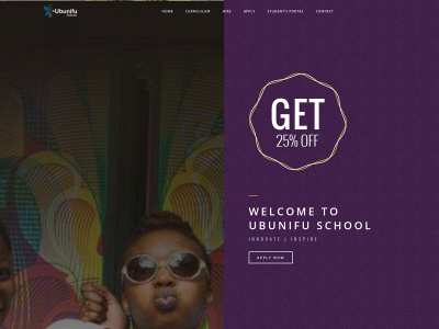 ubunifuschool.com snapshot