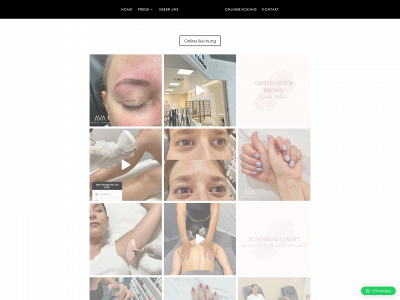 avabeautylounge.ch snapshot