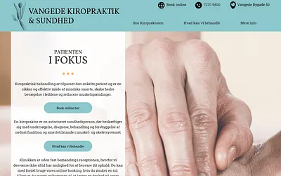 vangedekiropraktik.dk snapshot