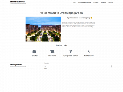 dronningegaarden.com snapshot