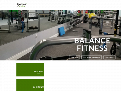 gobalancefitness.com snapshot