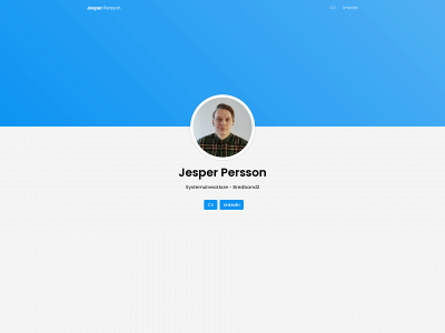 jesperpersson.nu snapshot