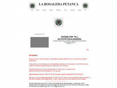 rosaledapetanca.es snapshot