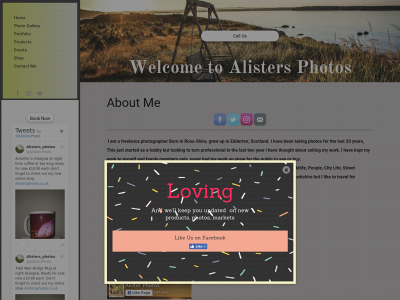 alistersphotos.com snapshot