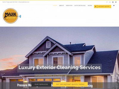 majikclean.com snapshot