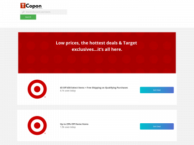 targetcopons.com snapshot