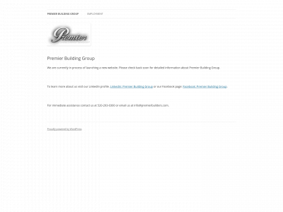 premierbuilders.com snapshot