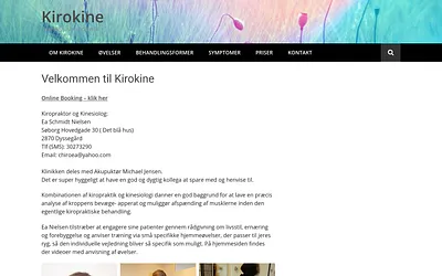 kirokine.dk snapshot