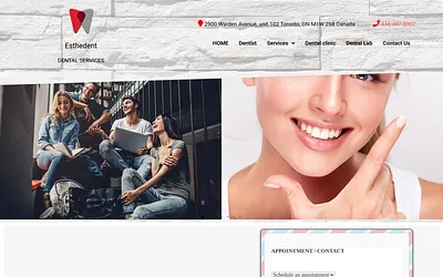 esthe-dent.ca snapshot