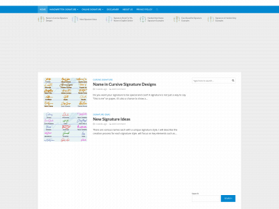 your-signature.com snapshot