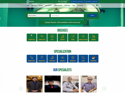 sehatpk.com snapshot