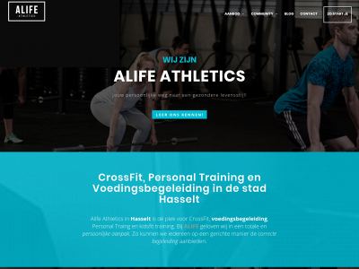 alifeathletics.be snapshot