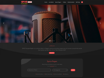 radiospice.ca snapshot