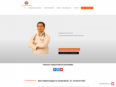 drkrishnapatil.com snapshot