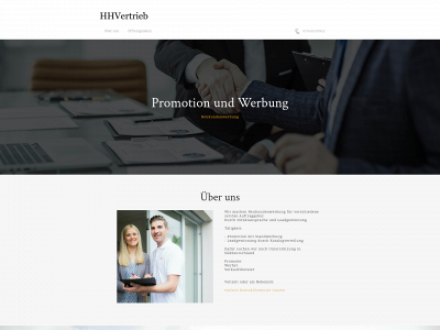 hhvertrieb.com snapshot