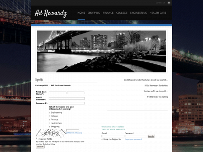 adrewardz.com snapshot
