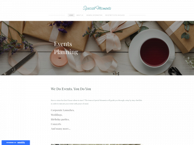 special-moments-events.weebly.com snapshot