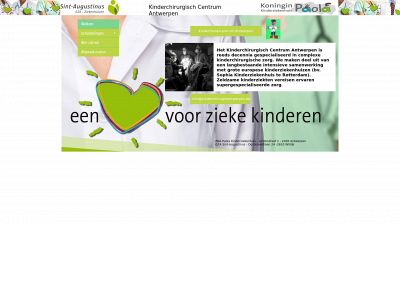 kinderchirurgieantwerpen.be snapshot