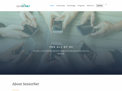 seniornet.org snapshot