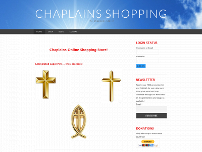 chaplainshopping.com snapshot