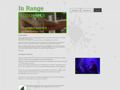 inrangeacoustics.se snapshot
