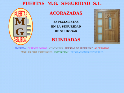 www.puertasmg.com snapshot