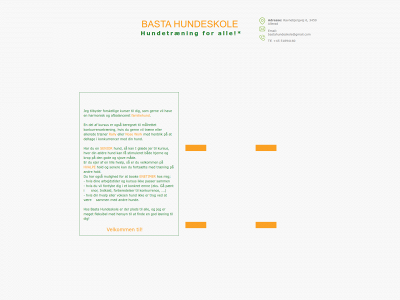 bastahundeskole.dk snapshot