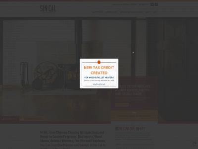 sincalchimneys.com snapshot
