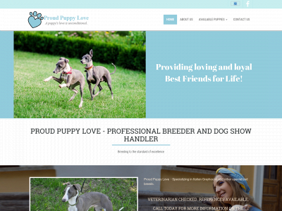 proudpuppylove.com snapshot