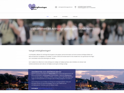 anhorigstockholm.se snapshot