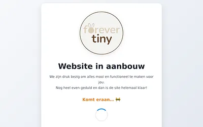 forevertiny.nl snapshot