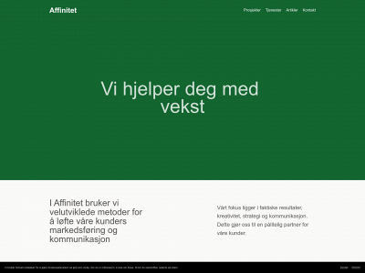 affinitet.no snapshot