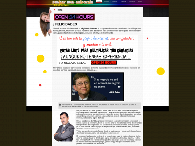 paginaswebcalifornia.com snapshot